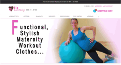 Desktop Screenshot of fitmaternity.com